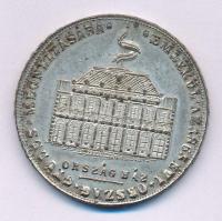 1865. "Az 1865. évi Országgyűlés megnyitása" ezüstözött bronz emlékérem "ÉLJEN A HAZA - ES LEBE DAS VATERLAND / EMLÉKÜL AZ 1865. ÉVI ORSZÁG GYÜLÉS MEGNYITÁSÁRA PESTEN - ORSZÁG HÁZ" (38mm) T:XF patina Hungary 1865. "Opening of the 1865 Parliament" silver plated bronze commemorative medal (38mm) C:XF patina