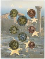 Ciprus 2004. 1c-2E (8xklf) Euró próbaveret forgalmi sor T:BU
Cyprus 2004. 1 Cent - 2 Euro (8xdiff) ...