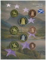 Nagy-Britannia 2003. 1c-2E (8xklf) próbaveret forgalmi sor karton dísztokban T:UNC
Great Britain 20...