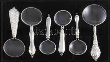 6 darabos exkluzív nagyító készlet, eredeti dobozában