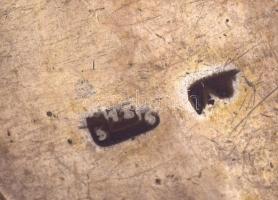 4 darab ezüst (Ag) és ezüst (Ag) nyelű evőeszköz, jelzett, bruttó 181g