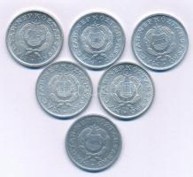 1957-1966. 1Ft Al (6xklf) T:XF Adamo F6.2