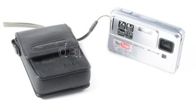 Casio Exlim 8,1megpixeles digitális fényképezőgép tokkal