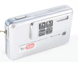 Casio Exlim 8,1megpixeles digitális fényképezőgép tokkal