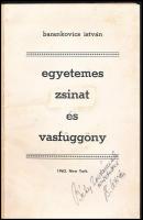 Barankovics István: Egyetemes zsinat és vasfüggöny. A szerző, Barankovics István (1906-1974) hírlapí...