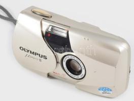 Olympus Mju-II fényképezőgép35mm, 1:2,8 objektívvel