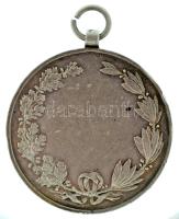 1900 k. "Selmeczbányai Főiskolai Athletikai Club" kétoldalas, jelzetlen Ag díjérem "K...