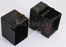 cca 1940 Zeiss Ikon Erabox fényképezőgép, 6x9 cm filmformátum, Goerz Frontar 100mm f/11 objektívvel,