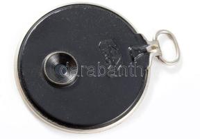 Zeiss ikon fénymérő, forgatható, bőr tokban, sérült üveggel d: 5 cm