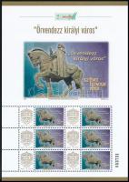 2025 Örvendezz királyi város - Szent István, 6 bélyeges megszemélyesített kisív