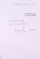 Gyimóthy Gábor 3 db dedikált könyve: Marhaság. Szójátékversek.; Szerelem a szavakat szójátékokká.; T...
