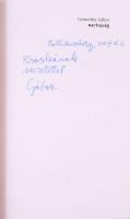Gyimóthy Gábor 3 db dedikált könyve: Marhaság. Szójátékversek.; Szerelem a szavakat szójátékokká.; T...
