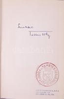 Tollas Tibor 3 db dedikált könyve: Füveskert. Bécs, 1957, Nemzetőr. Kiadói egészvászon-kötés. + ...c...