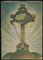 1928 Igazságot Magyarországnak! Trianon kegyetlen tévedései. A Pesti Hírlap ötvenéves fennállása alkalmából. Irredenta emlékkiadvány, fekete-fehér és színes képekkel, Dr. Légrády Ottó, a Pesti Hírlap főszerkesztője bevezető írásával. [Bp., Légrády-ny.], (2)+150 p. Kiadói tűzött papírkötés, kissé foltos, sérült borítóval, belül nagyrészt jó állapotban.