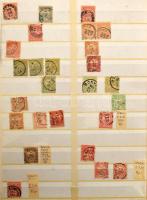 Krajcár és Turul bélyegzések Abria berakóban (erősen dohány szagú)