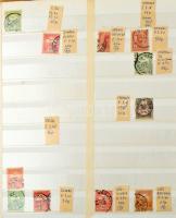 Krajcár és Turul bélyegzések Abria berakóban (erősen dohány szagú)