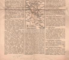 1920 A Pesti Hírlap 1920. augusztus 25-i száma, a címlapon a numerus claususról (a zsidóság egyetemi...