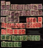 Német bélyegek főleg Deutsches Reich 2 db A4 berakóban (dohos)