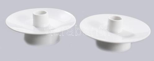 Rosenthal 33 részes fehér porcelán szervírozó készlet. 6 darab mélytányér, 6 darab nagytányér, 6 dar...