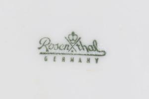 Rosenthal 33 részes fehér porcelán szervírozó készlet. 6 darab mélytányér, 6 darab nagytányér, 6 dar...