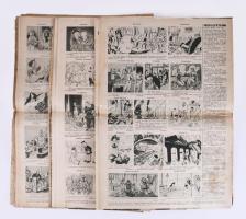 1941-1943 A Képes Vasárnap 10 db száma a II. világháború idejéből + A Magyar Szó I. évf. 23. száma, ...