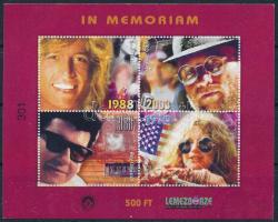 2002 Hírességek a zene világából Andy Gibb, Janis Joplin emlékív