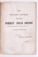 Paulikovics Lajos: Rajzok a hajdan korból. Pest, 1855, Müller Gyula. "Lechner" tulajdonosi...
