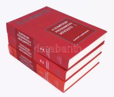 Donald E. Knuth: A számítógép-programozás művészete I-III. kötet: Alapvető algoritmusok; Szeminumerikus algoritmusok; Keresés és rendezés. Bp., 1987-1988, Műszaki Könyvkiadó. 654+761+690p. Kiadói egészvászon-kötés. tulajdonosi névbejegyzéssel.