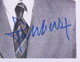 Habsburg Ottó (1912-2011) trónörökös, politikus a Páneurópai Unió Elnökének aláírása saját képén 12x...