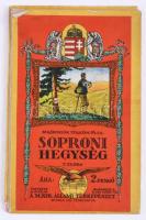 1931 Soproni hegység, Kirándulók térképe 14. sz., 1 : 25.000, Bp., M. Kir. Állami Térképészeti Intézet, 82x55 cm
