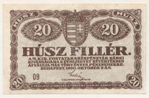 1920. 20f "09" T:F Adamo K1