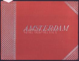 cca 1940 Amsterdam 18 lapos leporelló-füzet kiváló állapotban / 18 pages leporello perfect condition