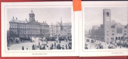 cca 1940 Amsterdam 18 lapos leporelló-füzet kiváló állapotban / 18 pages leporello perfect condition