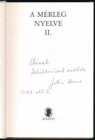 Jókai Anna: A mérleg nyelve II. köt. A szerző, Jókai Anna (1932-2017), a Nemzet Művésze címmel kitün...