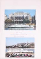 cca 1960-2010 Dunai utasszállító hajók, kompok. Egyedileg összeállított album fekete-fehér és színes...