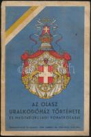 Türr-Dr. Türr-Hunt: Az olasz uralkodóház története és magyarországi vonatkozásai. Bp., 1937. ALÁÍRT! Kiadói papírkötés, lapokon ázásnyomokkal, kopottas állapotban.