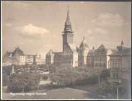 ca 1930 Szabadka turisztikai fotó, eredeti nagyítás, eredeti kézi feliratozással 30x23 cm