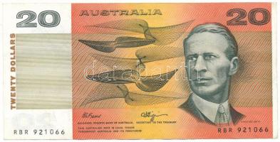 Ausztrália DN (1984-1989) 20$ T:F szép papír Australia ND (1984-1989) 20 Dollars C:F fine paper Krause P#46