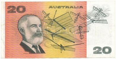 Ausztrália DN (1984-1989) 20$ T:F szép papír
Australia ND (1984-1989) 20 Dollars C:F fine paper
Kr...