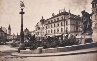 ca 1940 Nagyvárad nagy méretű turisztikai fotó, eredeti nagyítás, eredeti kézi feliratozással 40x25 cm