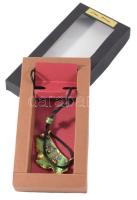 Vicze Anna iparművész nyaklánc medállal, medál 6x4 cm, eredeti díszdobozban