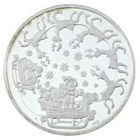 Német Szövetségi Köztársaság 1978. "Weihnachten 1978 (Karácsony)" jelzett Ag emlékérem kap...