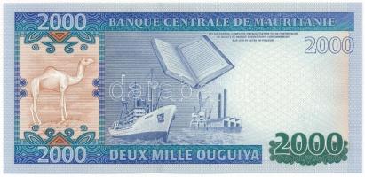 Mauritánia 2011. 2000O T:UNC hullámos papír Mauritania 2011. 2000 Ouguiya C:UNC wavy paper Krause P#?20