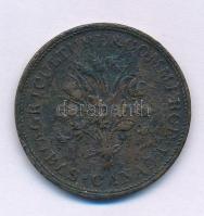 Kanada 1835-1838. Montreal 1s bronz token T:VF ph., patina Canada 1835-1838. Montreal 1 Sou bronze token C:VF edge error, patina