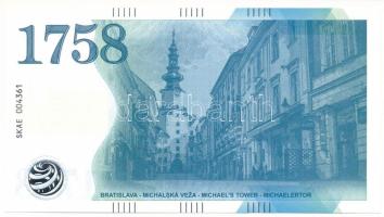 Szlovákia DN 1758K T:UNC Slovakia ND 1758 Korun C:UNC