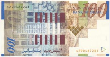 Izrael 2007. 100Sh "4290487261" T:VF szép papír
Israel 2007. 100 Sheqalim "429048726...