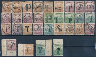 31 db szükségportó bélyeg