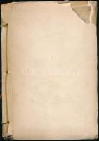 Kosztolányi Dezső: Kínai és japán versek. Jaschik Álmos rajzaival. [Bp., 1932], Genius - Lantos, 104 p. Kiadói zsinórfűzéses papírkötés, kissé sérült, a külső hártyapapír borító hiányzik, tulajdonosi névbejegyzéssel.