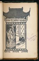 Kosztolányi Dezső: Kínai és japán versek. Jaschik Álmos rajzaival. [Bp., 1932], Genius - Lantos, 104...