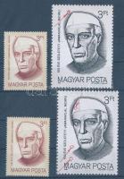 Kb. 50 db lemezhibás bélyeg 20 stecklapon